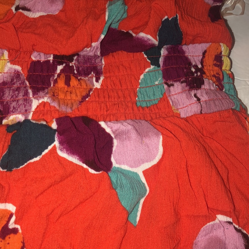 Maurices Floral Halter Neck Midi Dress - Small - Picture 3 of 4
